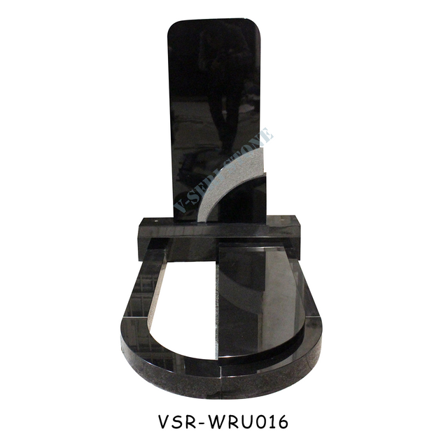 Premium Russian Black Granite Tombstones Crafted for Lasting Memory