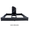 Russian Style Black Granite Tombstone Natural Stone Headstones with Cross