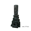 Popular Green Granite Headstones with Lotus Design for Grave in Old SR