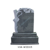Grey Granite Stone Engraving Tree Shaped Tombstone