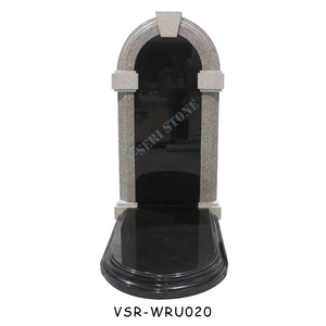 Russian Granite Cemetery Monuments in G684 and Indian Black
