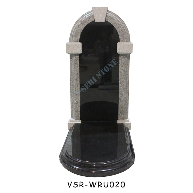 Russian Granite Cemetery Monuments in G684 and Indian Black