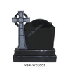 Elegant Cross-Shaped Black Granite Memorials for Lasting Tributes