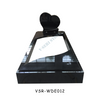 Highly Polishing Heart Design Monument Memorials for Eternal Love 