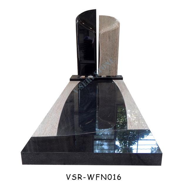 Multiple Color Design Natural Granite Headstones and Monuments