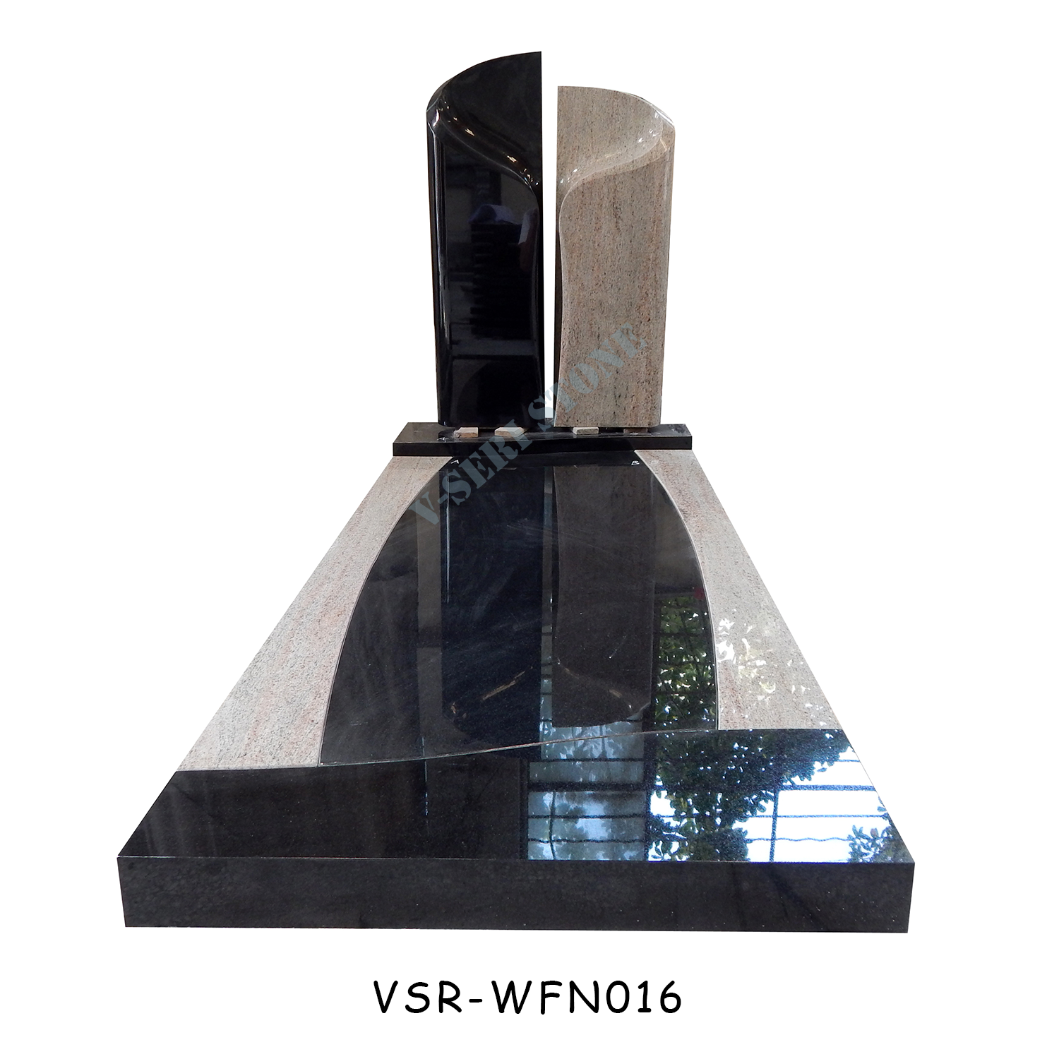Multiple Color Design Natural Granite Headstones and Monuments