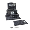 Natural Bahamas Blue Stone and Monument Grave Headstones with Lettering