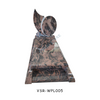 Aurora Red Granite Garden Headstones Stone Monuments for Graves