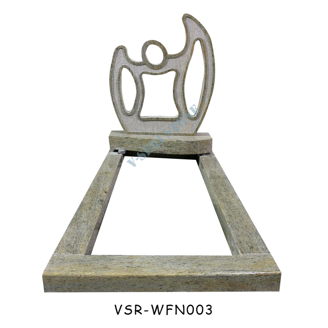 Fashion Design Golden Granite Headstones and Gravestones for Cemetery