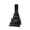 High-end Traditional Japanese Tombstone in Black Granite