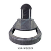  Best Granite Bahamas Blue Marble Monuments Headstone with Columns
