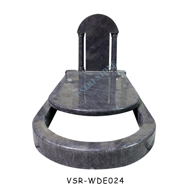  Best Granite Bahamas Blue Marble Monuments Headstone with Columns