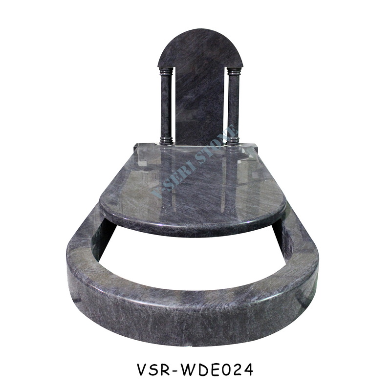  Best Granite Bahamas Blue Marble Monuments Headstone with Columns