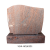 Multicolor Red Granite Stone Headstones and Monuments