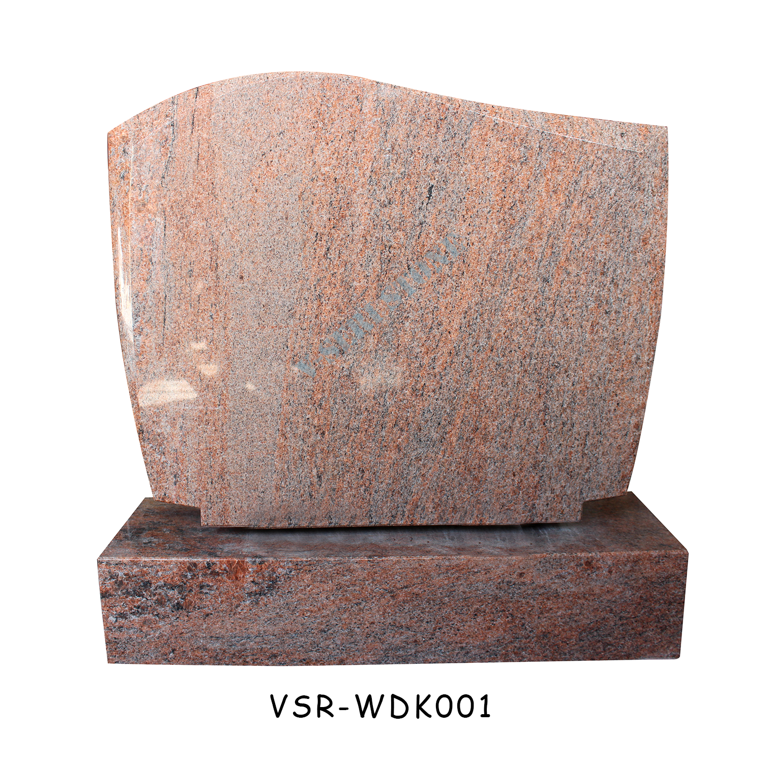 Multicolor Red Granite Stone Headstones and Monuments