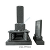 Advanced Grey Color Granite Monuments Tombstone in Indian Granite BAN