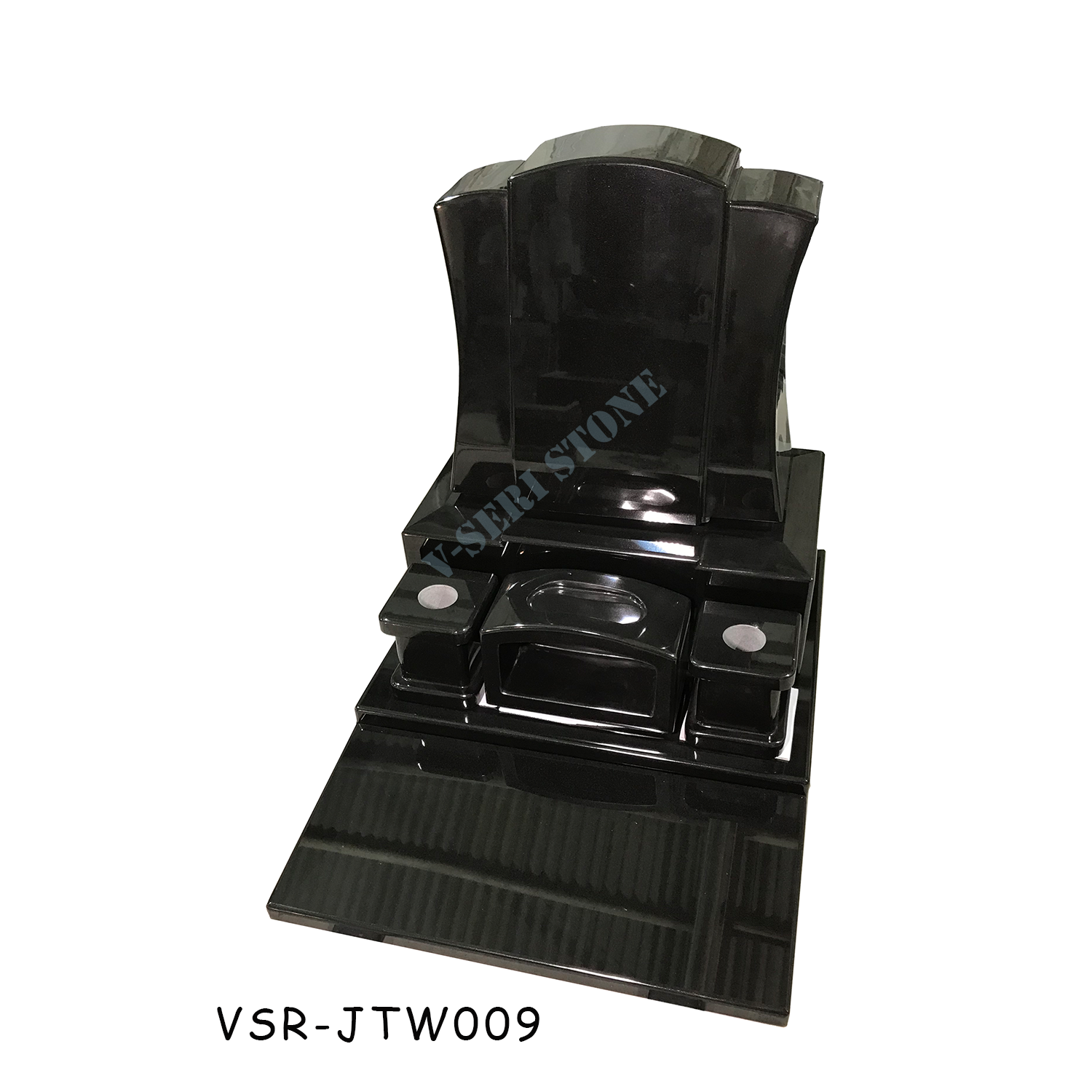 Expertly Crafted Grave Stone Markers Engraving Black Granite Headstones