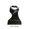 India Black Granite Monument Heart Shaped Gravestone for Garden