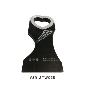 India Black Granite Monument Heart Shaped Gravestone for Garden