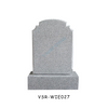 China G603 Light Grey Granite Tombstone with Standard Size