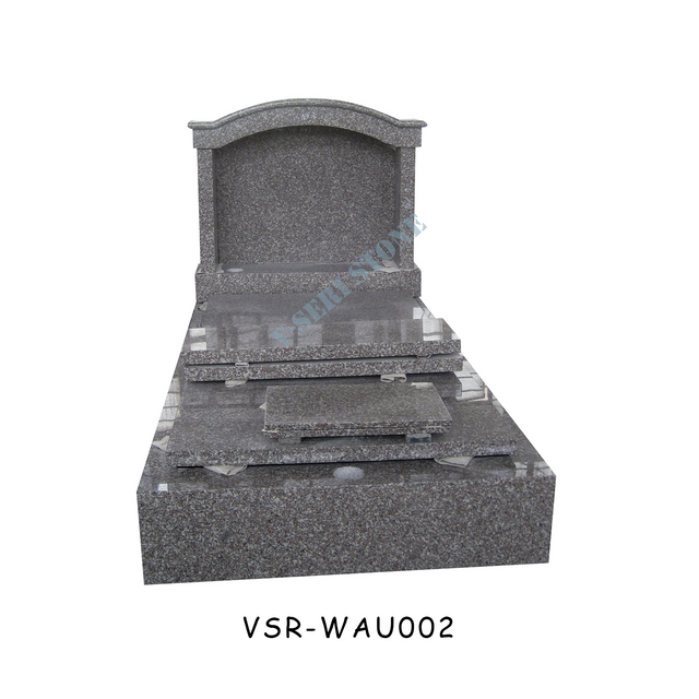 Simple Design Grave Tombstone Granite Headstones in G635
