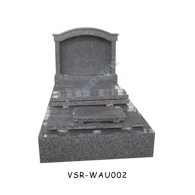 Simple Design Grave Tombstone Granite Headstones in G635