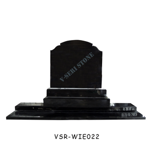 Timeless India Black Granite Memorial with Simple Design