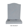 UK Market Small Grave Stone Markers Polished Grey Memorial Tombstone