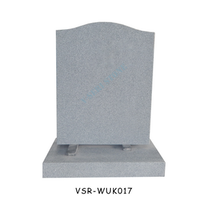 UK Market Small Grave Stone Markers Polished Grey Memorial Tombstone